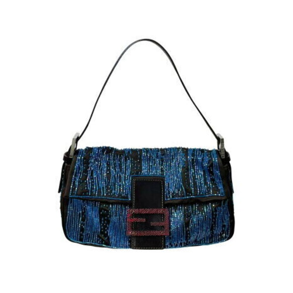 FENDI Mamma Bucket Hobo Shoulder bag beads